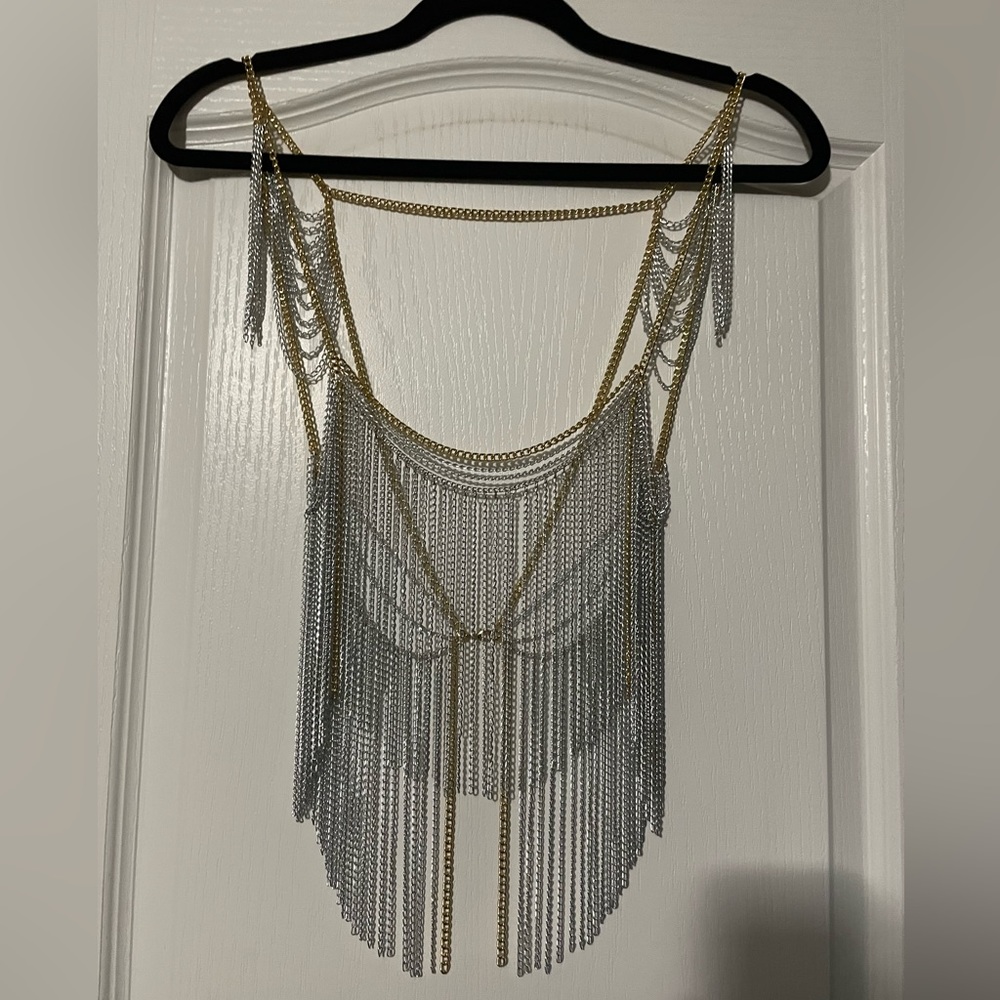 Gold and Silver Body chain